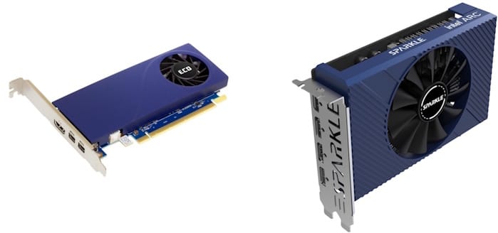 Intel Arc A310 - Sparkle Elf and Eco variety